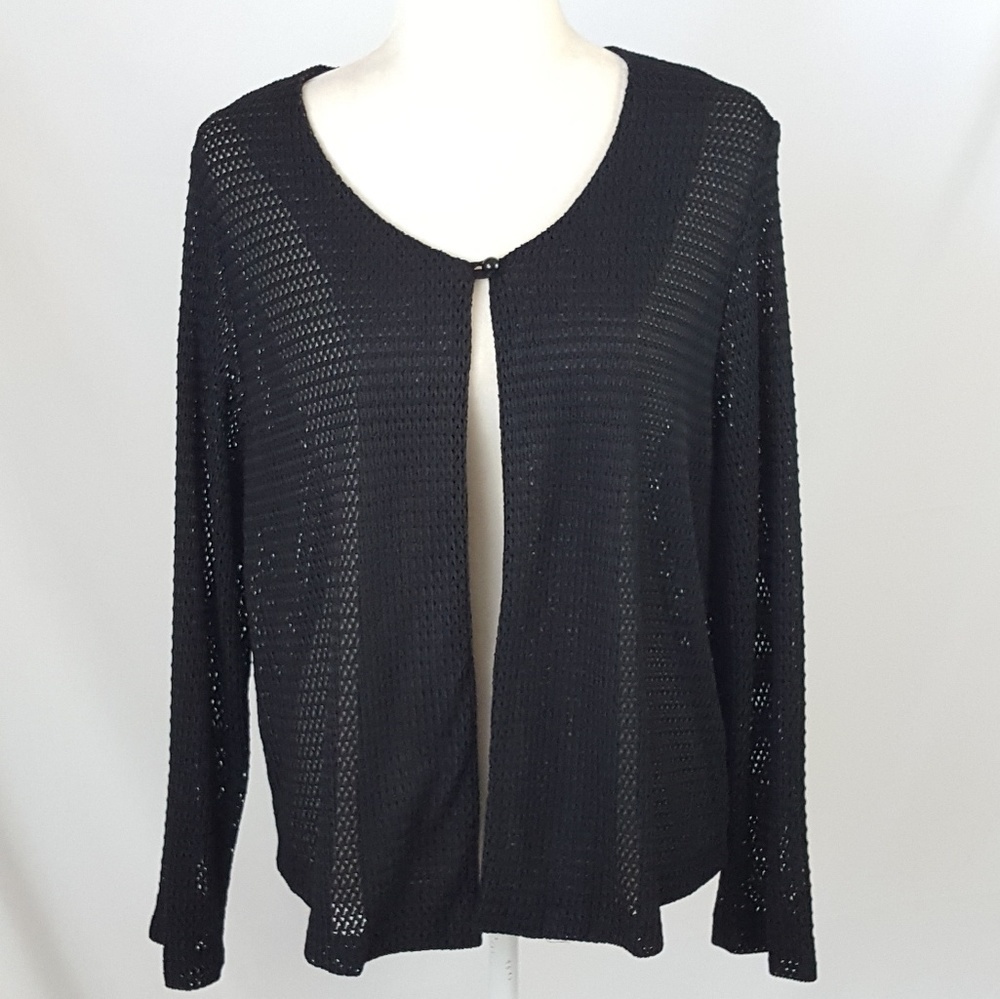 Fitting Image‎ - Open Weave Cardigan